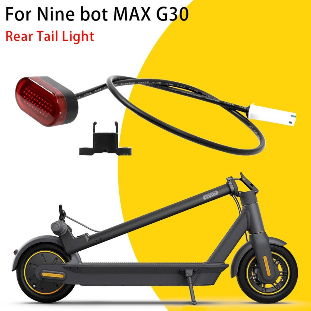 Anti-corrosion Taillight Frame Plastic Black ELECTRIC SCOOTER Rear Lamp