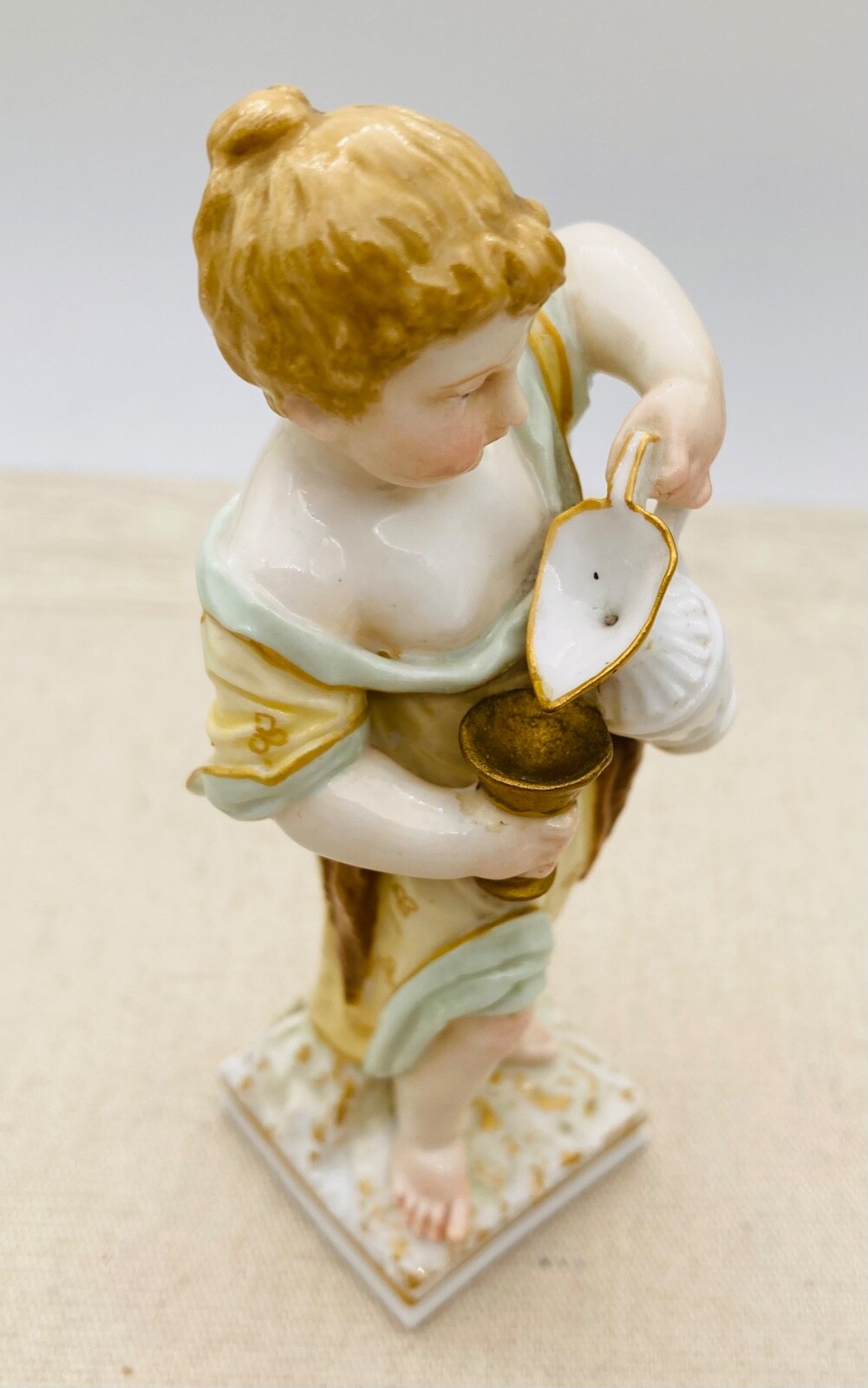 Antique KPM Lady & Pitcher FIGURINE 19th C. German Porcelain eBay