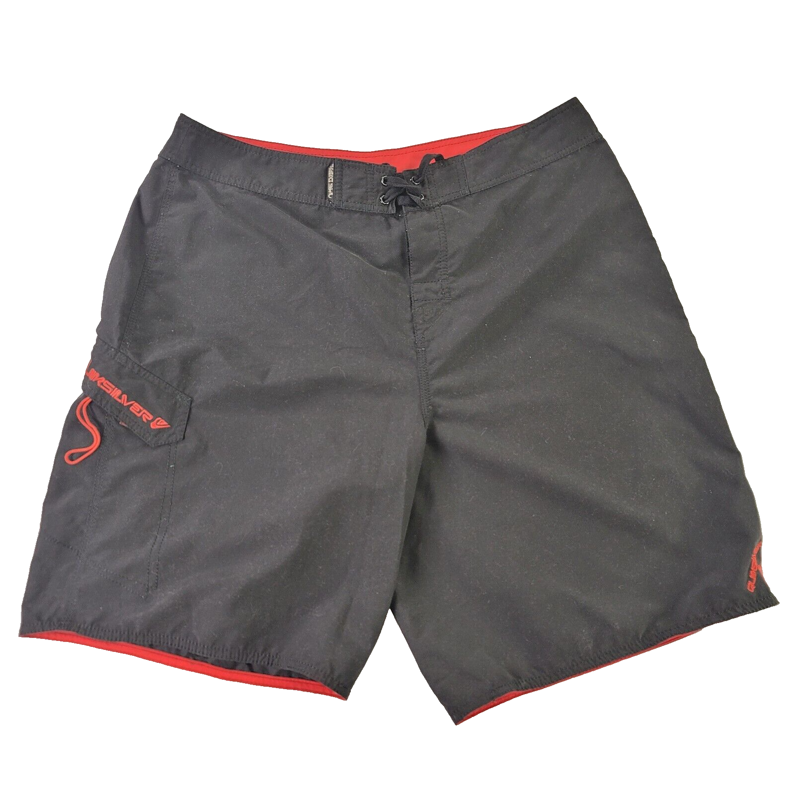 Quicksilver Swim Trunks Mens Size 36 Black Bathing Suit Board Shorts RN 114199 eBay