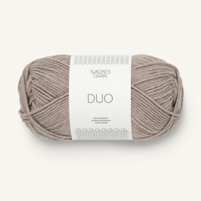 DUO von SANDNES GARN - BEIGEMELERT (2650) - 50 g / ca. 115 m Wolle