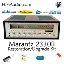 Marantz 2330B rebuild restoration recap service kit repair capacitor transistor