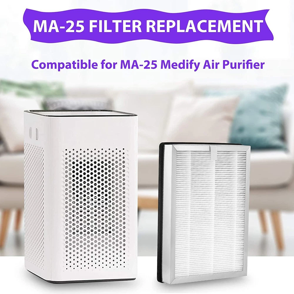 Air purifier filter HEPA activated carbon filter accessories (OPP) 1 set of 2