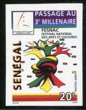 TIMBRE AFRIQUE SENEGAL / NEUF NON DENTELE N° 1624 ** FESNAC FESTIVAL DES ARTS