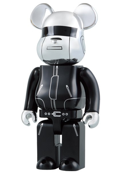 BE@RBRICK 400% DAFT PUNK 2PACK MEDICOM TOY Bearbrick from BE@RBRICK 400% DAFT PUNK 2PACK MEDICOM TOY Bearbrick from
