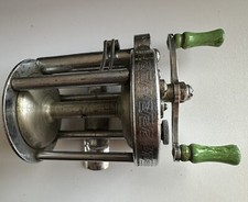 Vintage Pflueger Akron Jeweled 1893L Bait Casting Reel Nice! Works! Made In USA