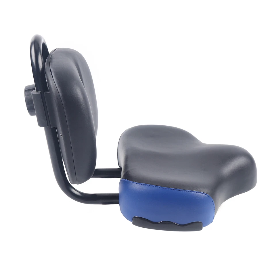 New Bicycle Saddle Comfortable Soft Scooter Seat Cushion with Backrest Bike Seat - Image 4 of 4