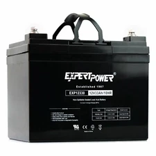 ExpertPower 12V 33Ah SLA Battery Replaces Goal Zero Yeti 400 Solar Generator