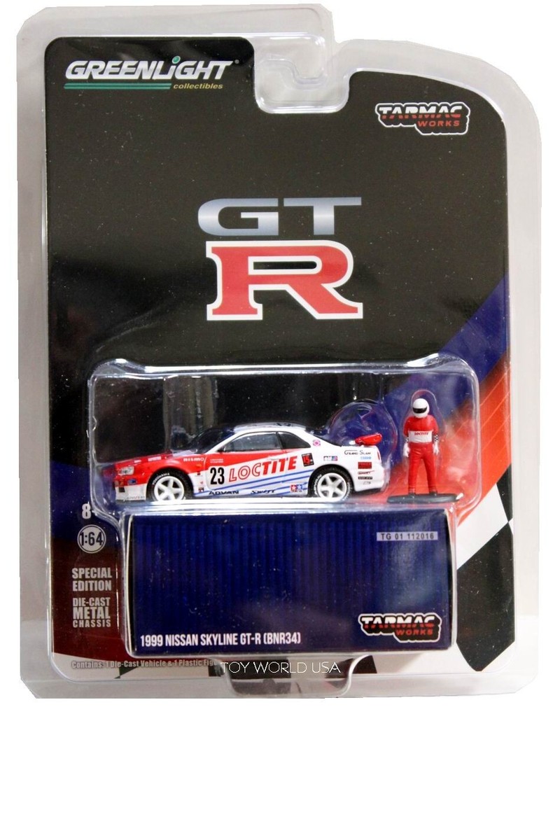 2020 GreenLight Tarmac Works 1999 Nissan Skyline GT-R (BNR34) with