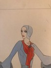 Original 1930's costume sketch of Marilyn Miller by Edward Stevenson — photo 3