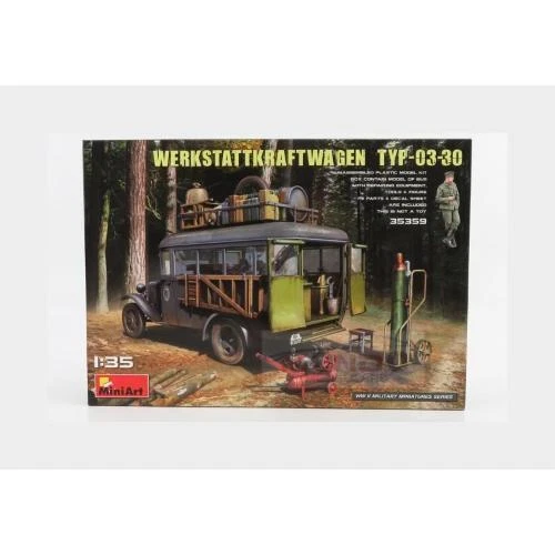 1:35 Miniart Gaz Type 03-30 Autobus 1942 Kit MA35359 Modellino - Immagine 2 di 2
