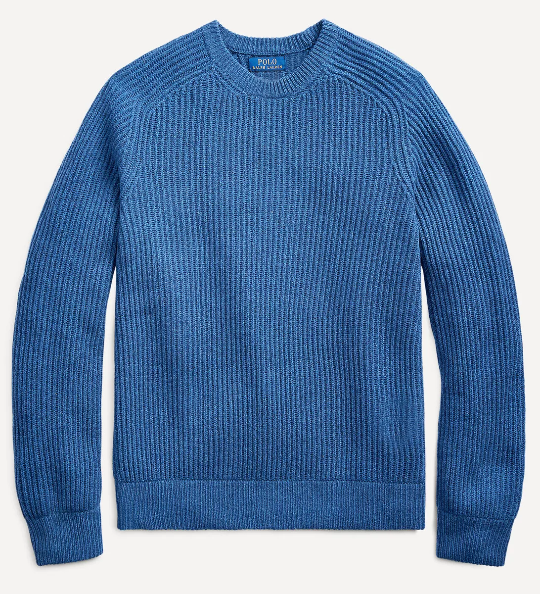 Ralph lauren ribbed best sale sweater