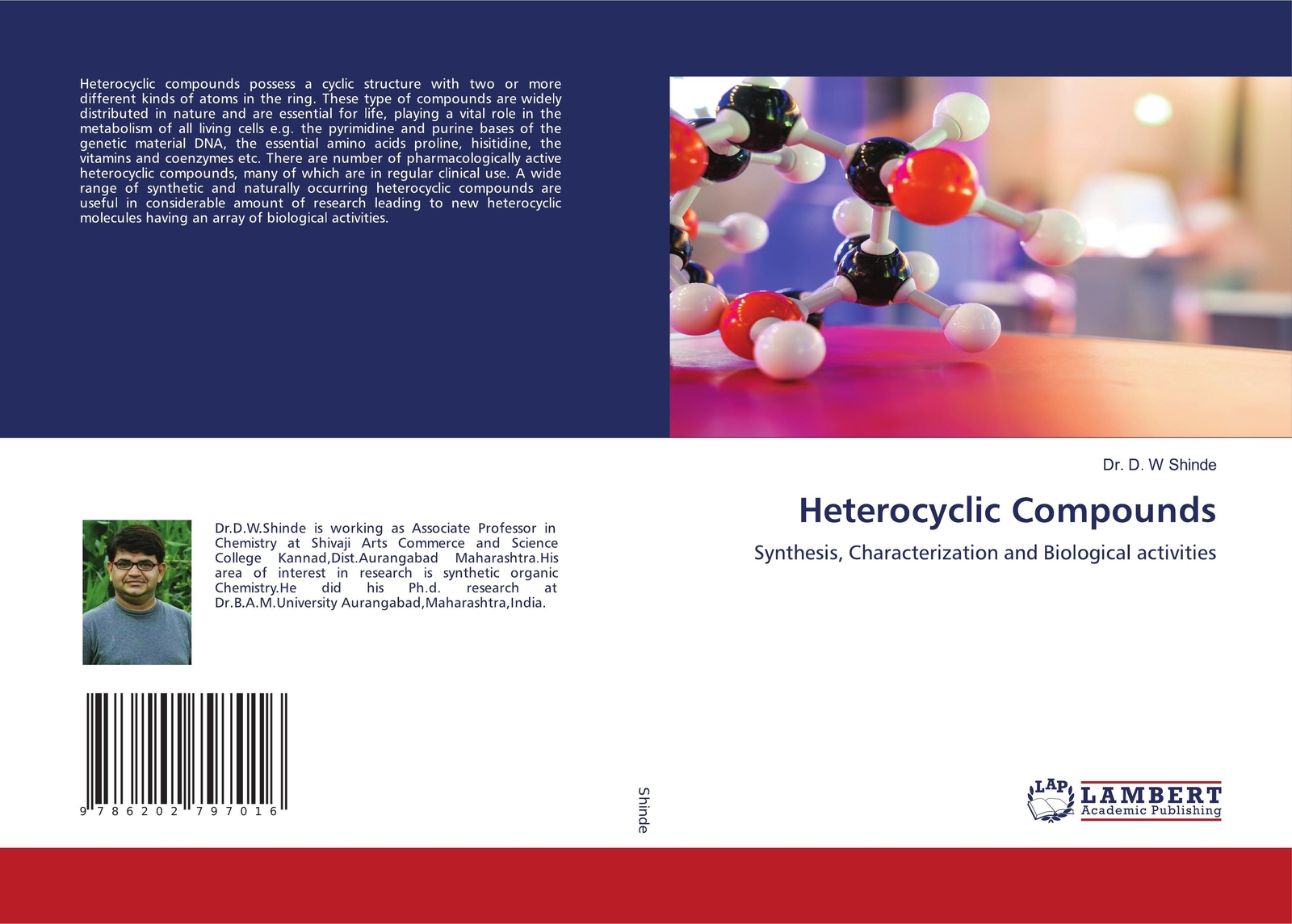 Thumbnail - D. W Shinde | Heterocyclic Compounds | Taschenbuch | Englisch (2020) |
