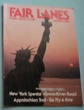 FAIR LANES FORD AUTO CLUB Magazine SPRING 1981 w BEST US GOLF COURSES, CIVIL WAR