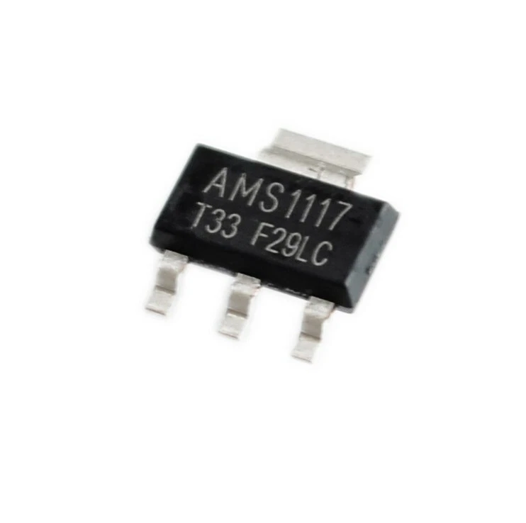 5pcs AMS1117-3.3 3.3V Step-Down Linear Voltage Regulator Module 6-12V in 3.3V - Image 3 of 4