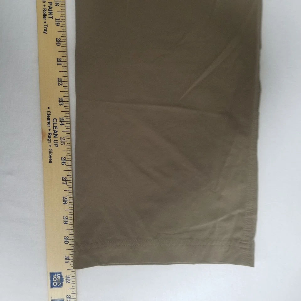 Pantalones Royal Robbins Cardiff para mujer talla 34 X 31,5 marrón cintura elástica senderismo. Foto 3 de 4