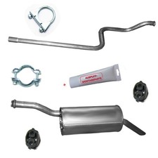 Komplett Auspuff 2-tlg. für Peugeot Partner 1.6 Citroen Berlingo B9 NEU+ Zubehör