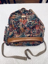 Disney vintage style Mickey Mouse Medium size bag pack, With vintage prints.