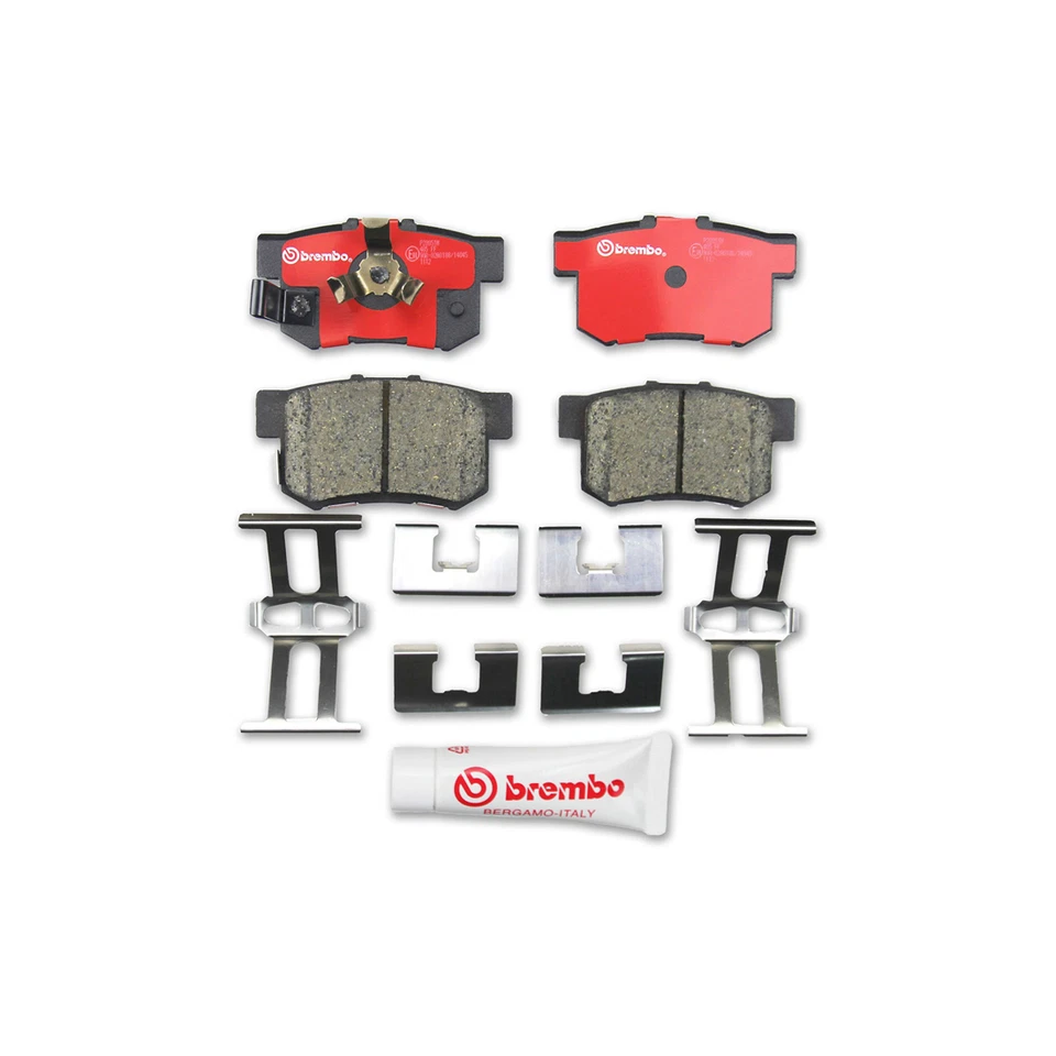 Kit de pastillas de freno rotores de freno delanteros traseros OE Brembo para Honda CR-V 2007-2011 Foto 3 de 4