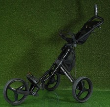 SUN MOUNTAIN SPEED CART GX PUSH PULL 3 WHEEL GOLF BAG PUSHER, BLACK
