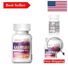 Fast-Acting Gas Relief Simethicone 180mg - 300 Softgels
