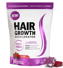 MIXED BERRY THICKER FULLER HATR HAIR GROWTH ACCELERATOR STRONGER & HEALTHIER