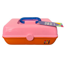 Caboodles Pretty in Petite Pink over Orange Free Shipping Brand New