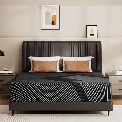 10'' Queen Memory Foam Mattress Bed in a Box Made in USA, CertiPUR-US Certified