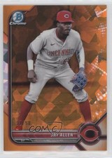 2022 Bowman Sapphire Chrome Prospects Orange 32/50 Jay Allen #BCP-114 0xh3