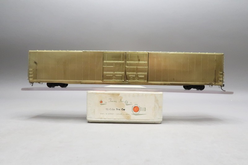 HO Brass Model - TID Trains, Inc. 86' Hi High Cube Box Car - Unpainted