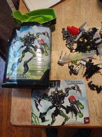 LEGO BIONICLE: Gorast (8695) Complete With Instructions In Canister