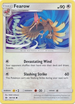 Fearow - 98/149 - Common - Lightly Played