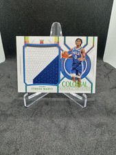 2020 Panini National Treasures Tyrese Maxey Colossal Rookie Materials Prime /25