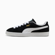 PUMA Suede Classic Baskets Unisexe en Noir et Blanc Tout Tailles Stock Limité