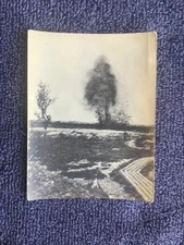 German WWI Photograph - Explosion