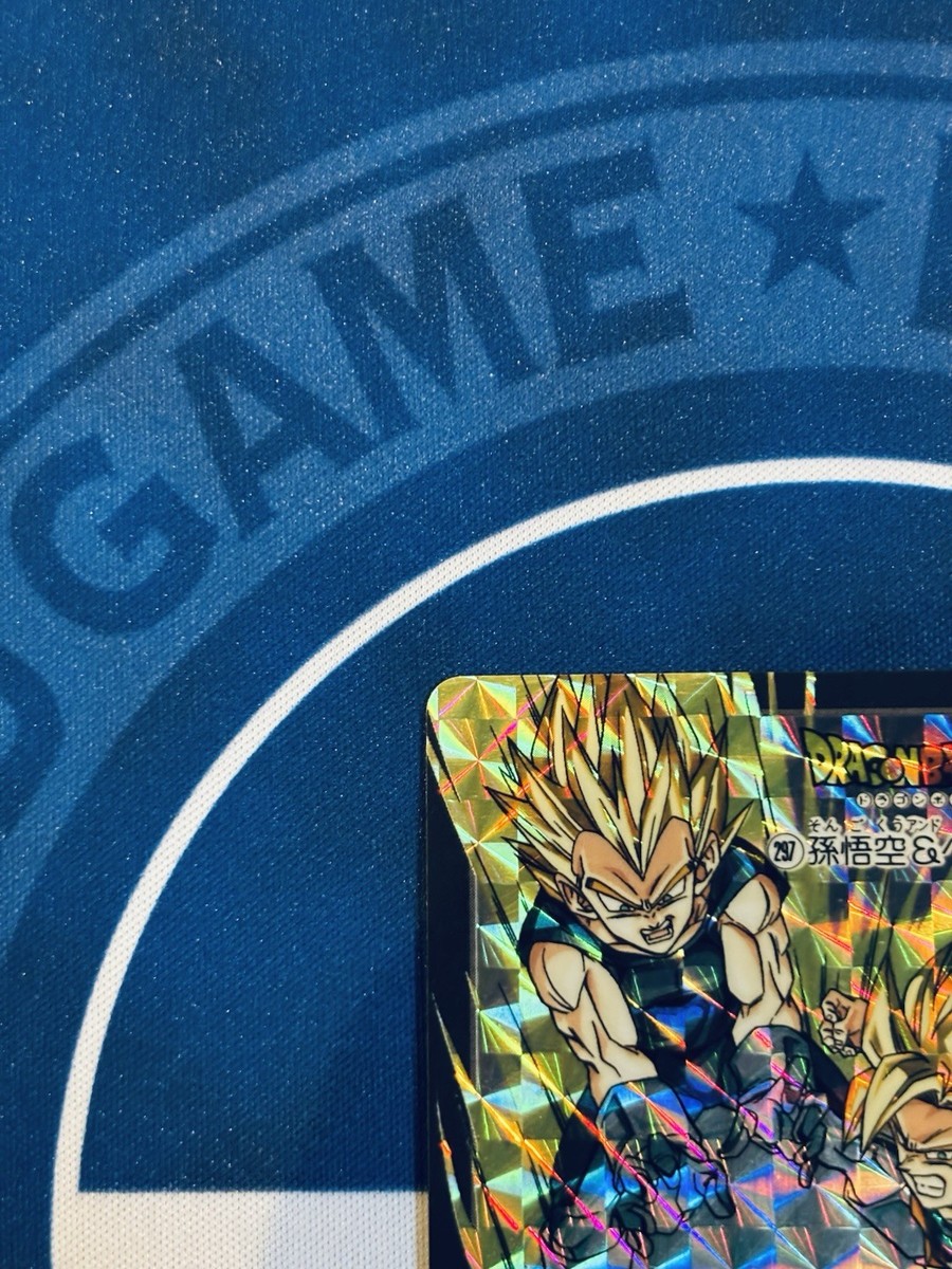 Dragon Ball Z Carddass Goku + Vegeta 297 + 420 Prism Holo Japan