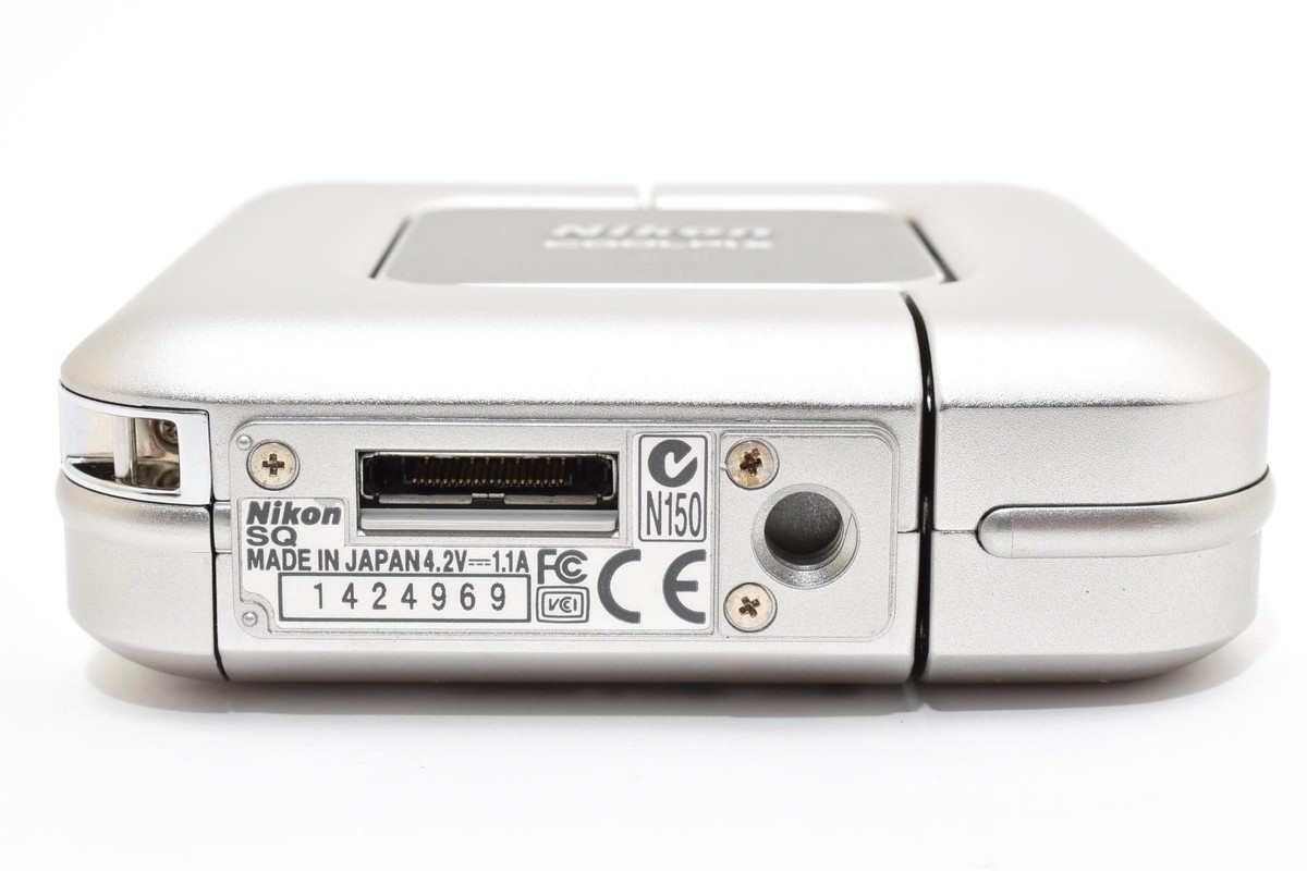 Nikon COOLPIX SQ 3.1MP Digital Camera - Silver for sale online | eBay