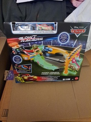 SALE Disney CARS Glow Racers Launch& Criss-cross Glow Race New Sealed.GIFTS TOYS
