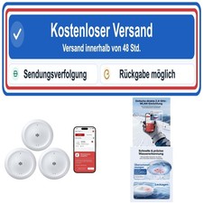 X-Sense Wi-Fi Water Detector with Frost Warning, 110dB Alarm, App Control, SWS0B