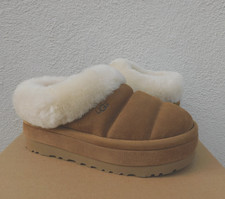 UGG TAZZLITA CHESTNUT TAZZ PLATFORM SLIPPERS SHOES, WOMEN US 8/ EUR 39 NEW