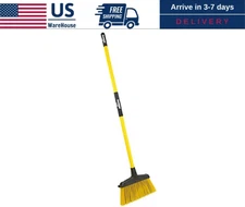 Jobsite Multi-Surface Fiberglass Handle Angle Broom