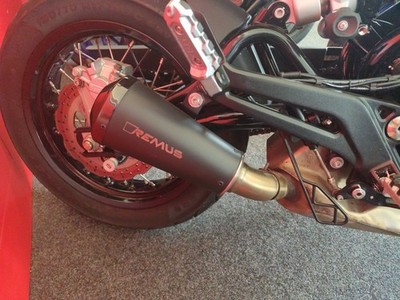 Benelli Leoncino 500 Auspuff Remus Sportauspuff Abe