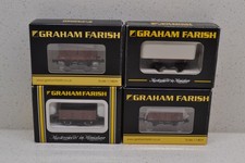 GRAHAM FARISH 377-501 373-700A 2105 377-627A JOB LOT OF 4 WAGONS SUPERB