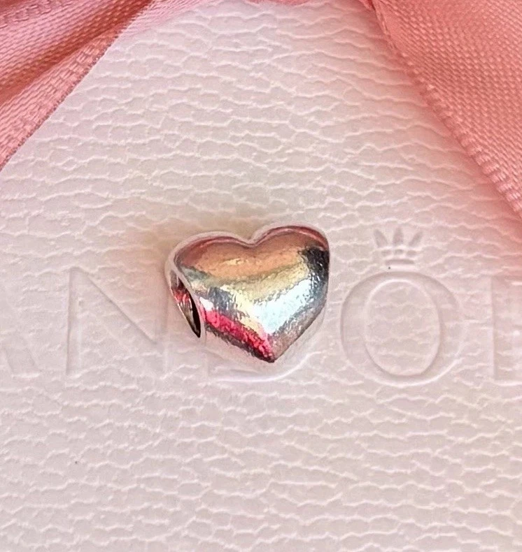 Original Pandora Charm „Herz“ silber 925 gravierbar #793439C00