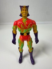 Rare 1991 Tiger Toys Captain Planet Captain Pollution 5.5in Figure AS-IS