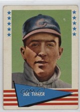 1961 Fleer Baseball Greats Joe Tinker #143 HOF 1f1