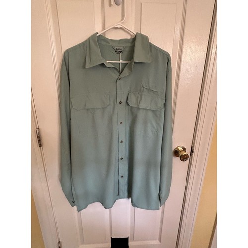 33-000-ft-shirt-mens-green-buttonup-lightweight-quickdry-uv-protection