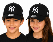 New York Yankees New Era 9Forty Kids Black Baseball Cap