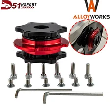 New D Shaped Quick Release Red Ring Black Body US