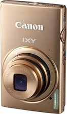 Canon IXY 430F Digital Camera Gold 12.1MP 5x Zoom Wi-Fi Tested Japan Used
