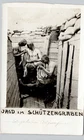 WW1 TRENCH SCENE 1910s postcard war real photo rppc soldiers military fighting